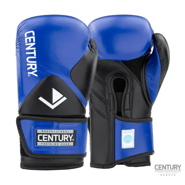leder-kickboxing-handschuhe-creed-10-oz-wako-zertifiziert-blau CREED marhabőr kick-box zártkezes kesztyű - WAKO Approved