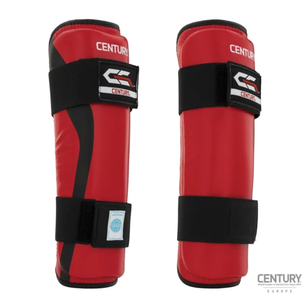 schienbeinschutz-c-gear-determination-wako-zertifiziert-rot-schwarz-kind~2 C-GEAR Determination sípcsontvédő - WAKO Approved